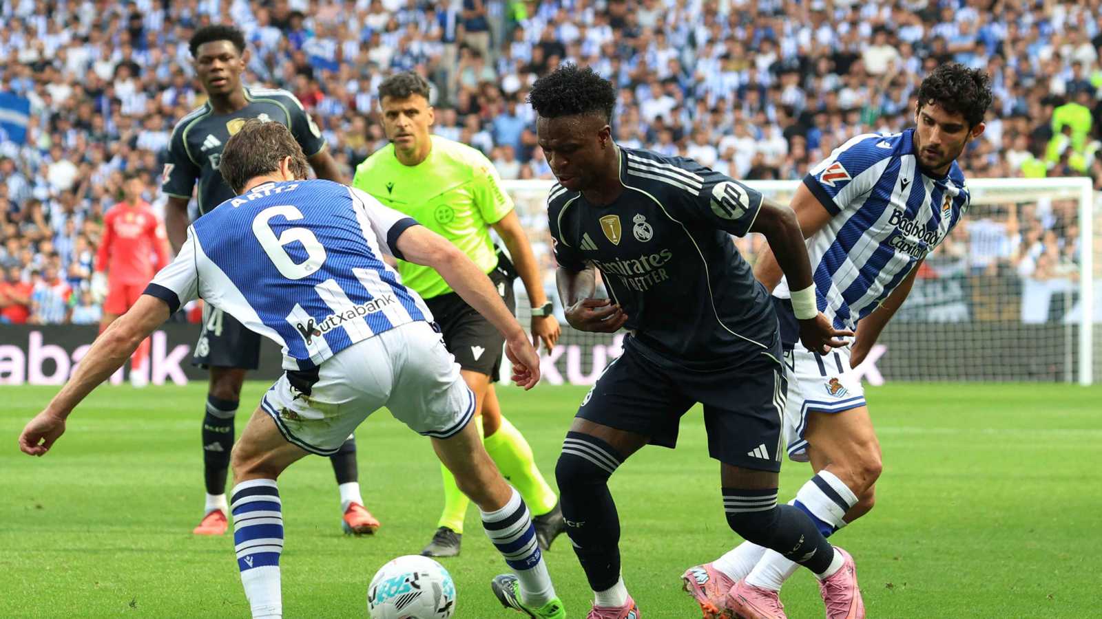 ملخص وأهداف ورجل مباراة ريال مدريد وريال سوسيداد في الدوري الإسباني