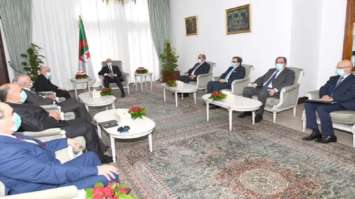 خلال استقباله عقيلة صالح.. الرئيس الجزائري يعد بدور فعال لحل الأزمة الليبية‎ (فيديو)