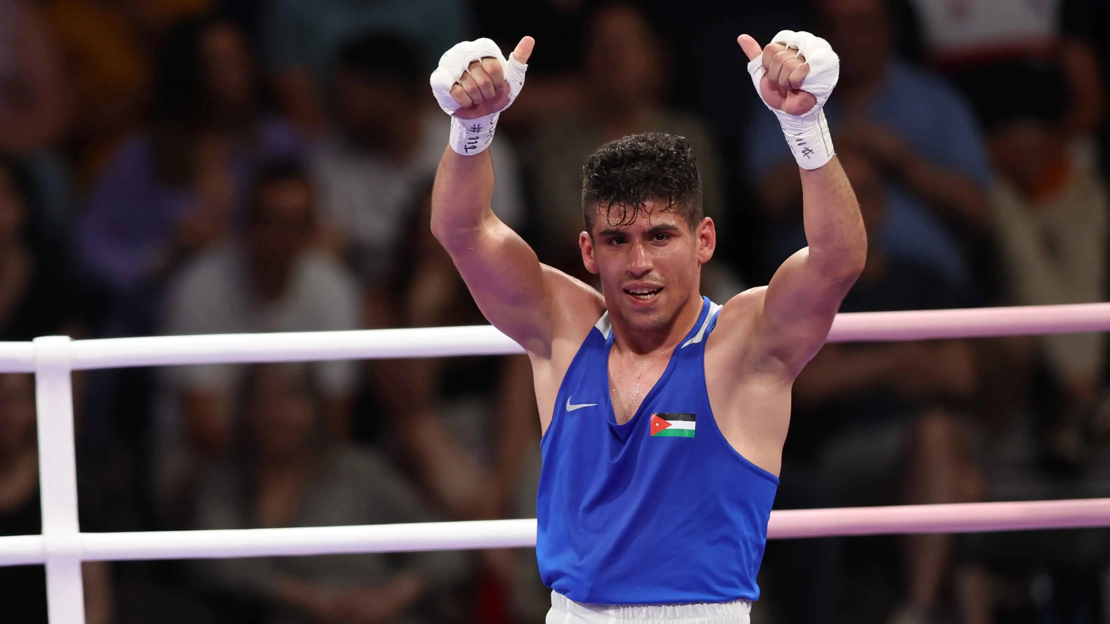 أولمبياد باريس.. الأردني زياد عشيش يتأهل لربع نهائي منافسات الملاكمة
