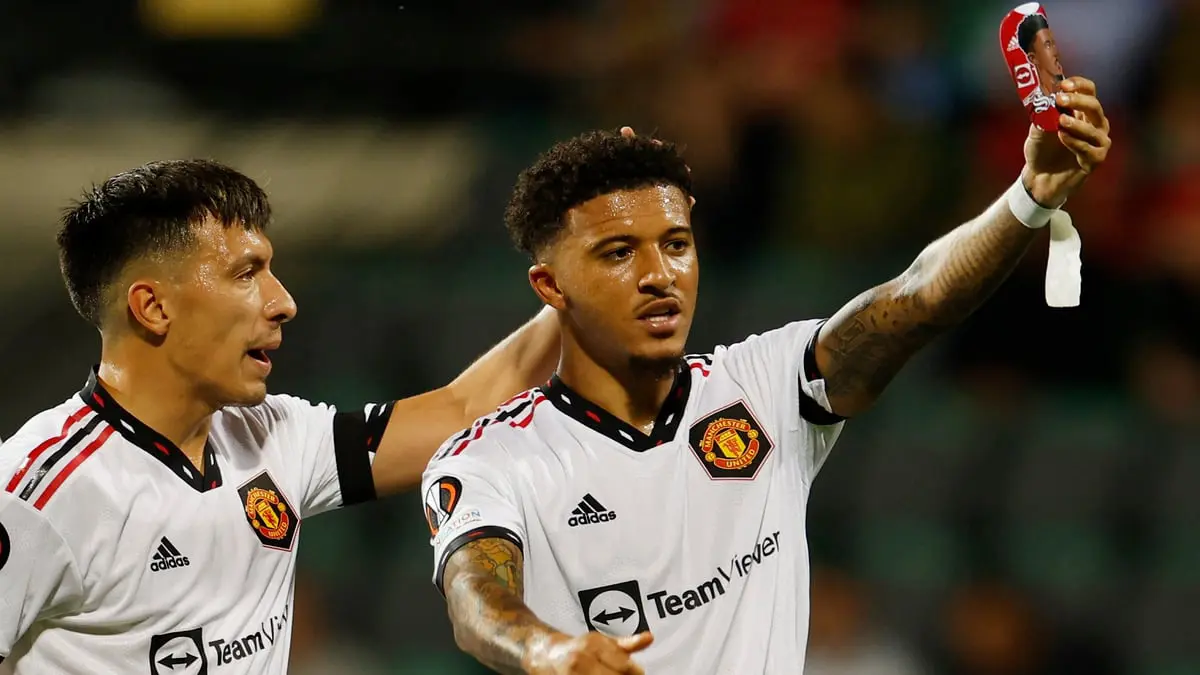 لفتة طيبة من سانشو تجاه أحد مشجعي مانشستر يونايتد الصغار (فيديو)