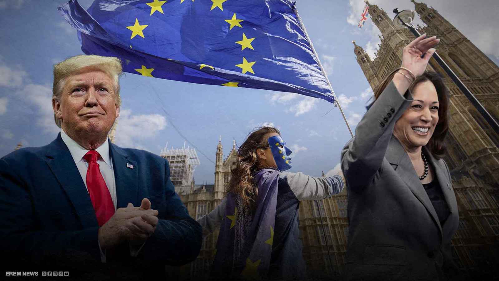 هاريس أم ترامب.. من المفضل في أوروبا؟