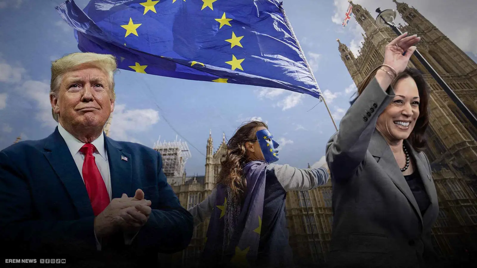 هاريس أم ترامب.. من المفضل في أوروبا؟