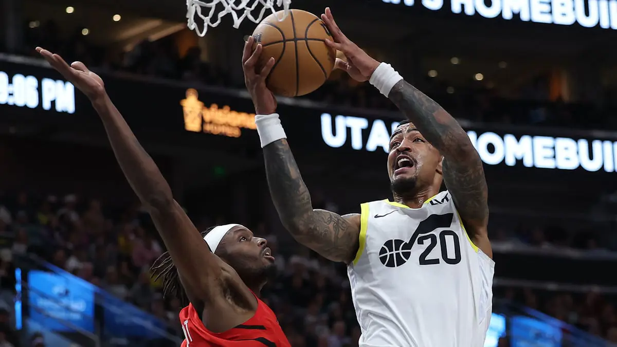 NBA.. يوتا جاز يهزم بليزرز في دوري السلة الأمريكي