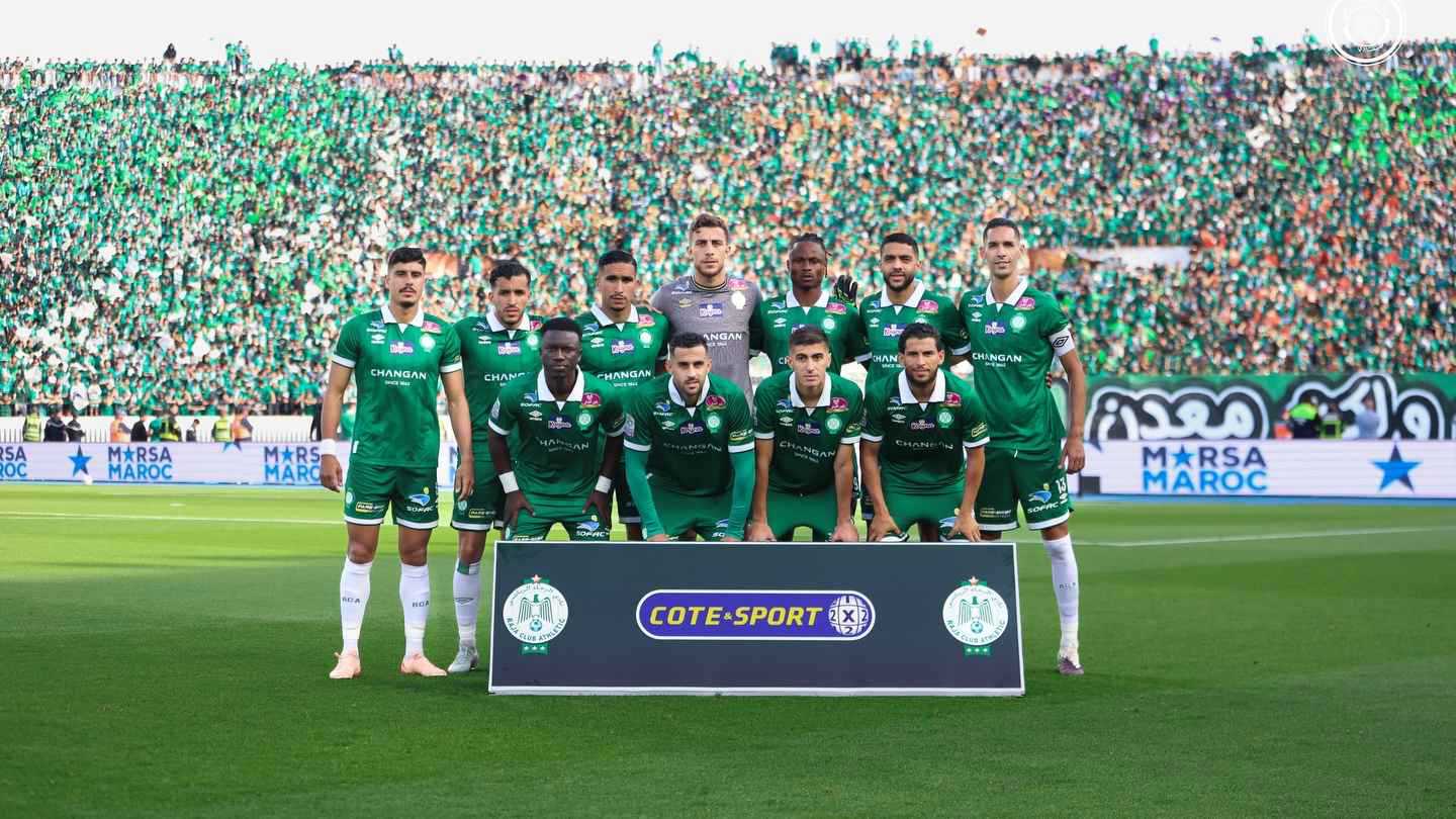 ترتيب الدوري المغربي بعد فوز الرجاء على الفتح وتعادل الجيش الملكي 