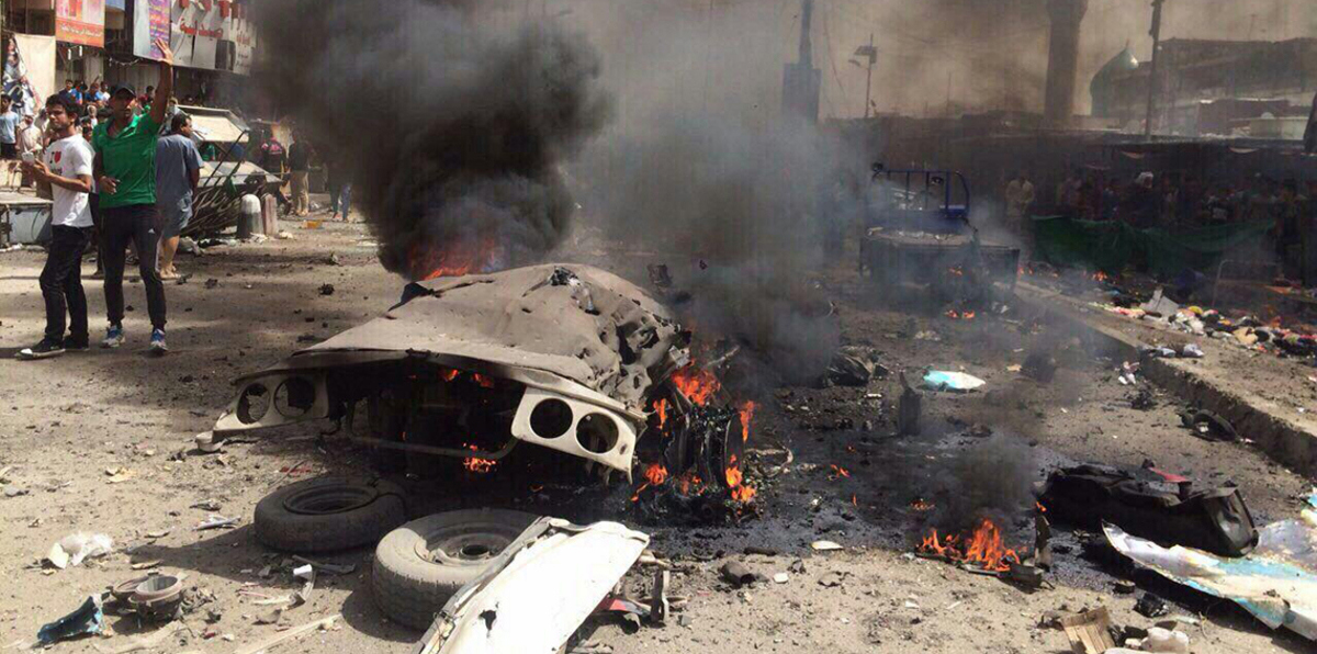 5 قتلى و16 جريحًا إثر انفجار سيارة مفخخة في تكريت العراقية (صور وفيديو)