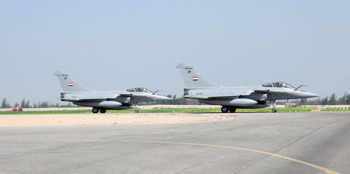 مصر تتسلّم الدفعة الرابعة من مقاتلات "رافال" الفرنسية (صور)