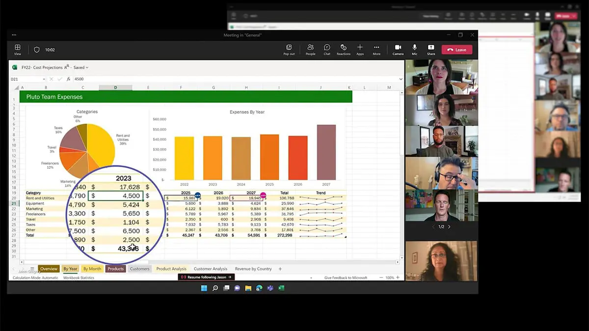 قريبا.. "إكسل" تعاوني وبريد مرئي ضمن مزايا "مايكروسوفت تيمز"