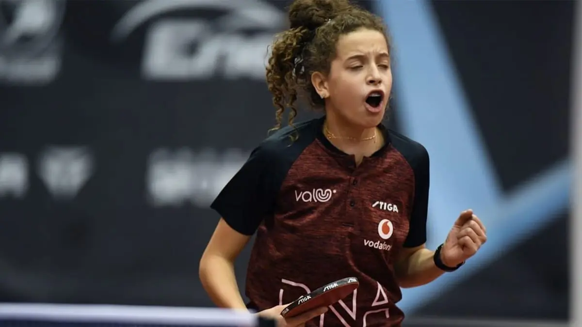 أصغر متوجة باللقب في التاريخ.. هنا جودة تقتنص لقب كأس أفريقيا لتنس الطاولة