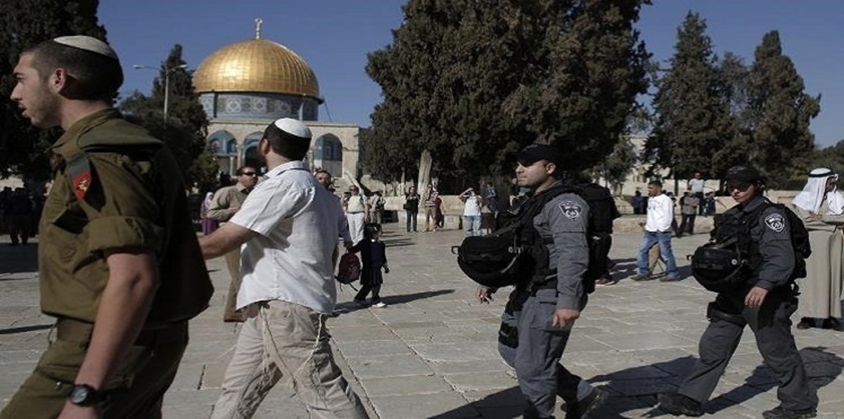 مجموعة من المستوطنيين اليهود تقتحم المسجد الأقصى
