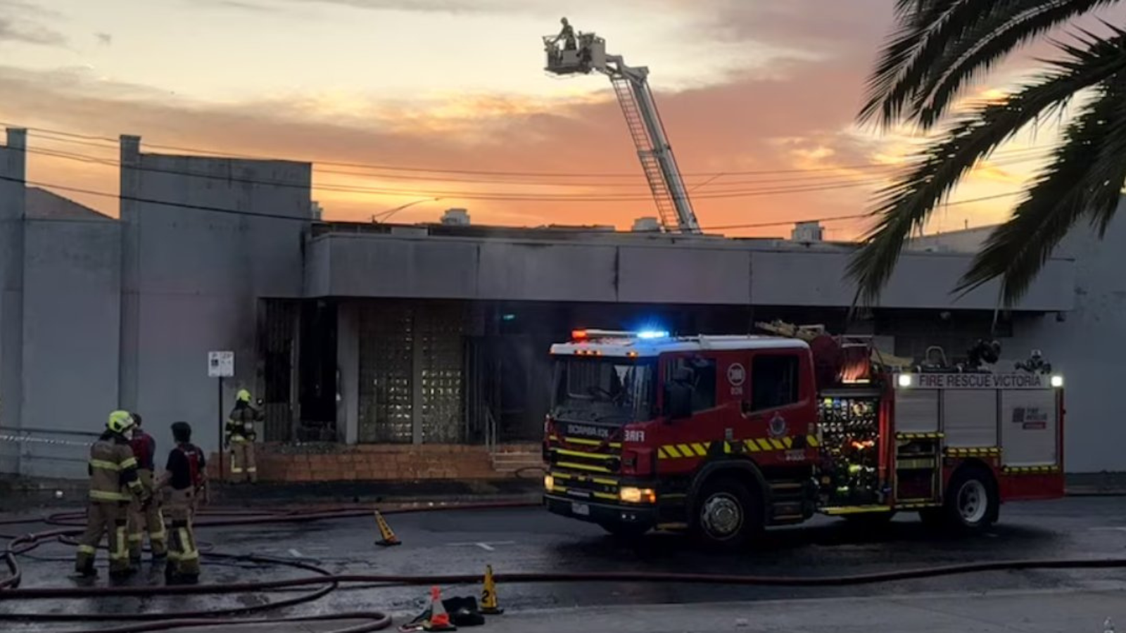 أستراليا.. حريق في كنيس يهودي (فيديو)