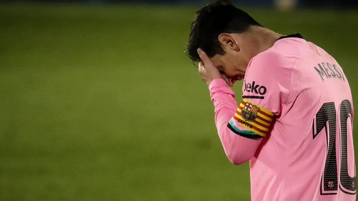 تراجع تأثير ميسي على فريق برشلونة