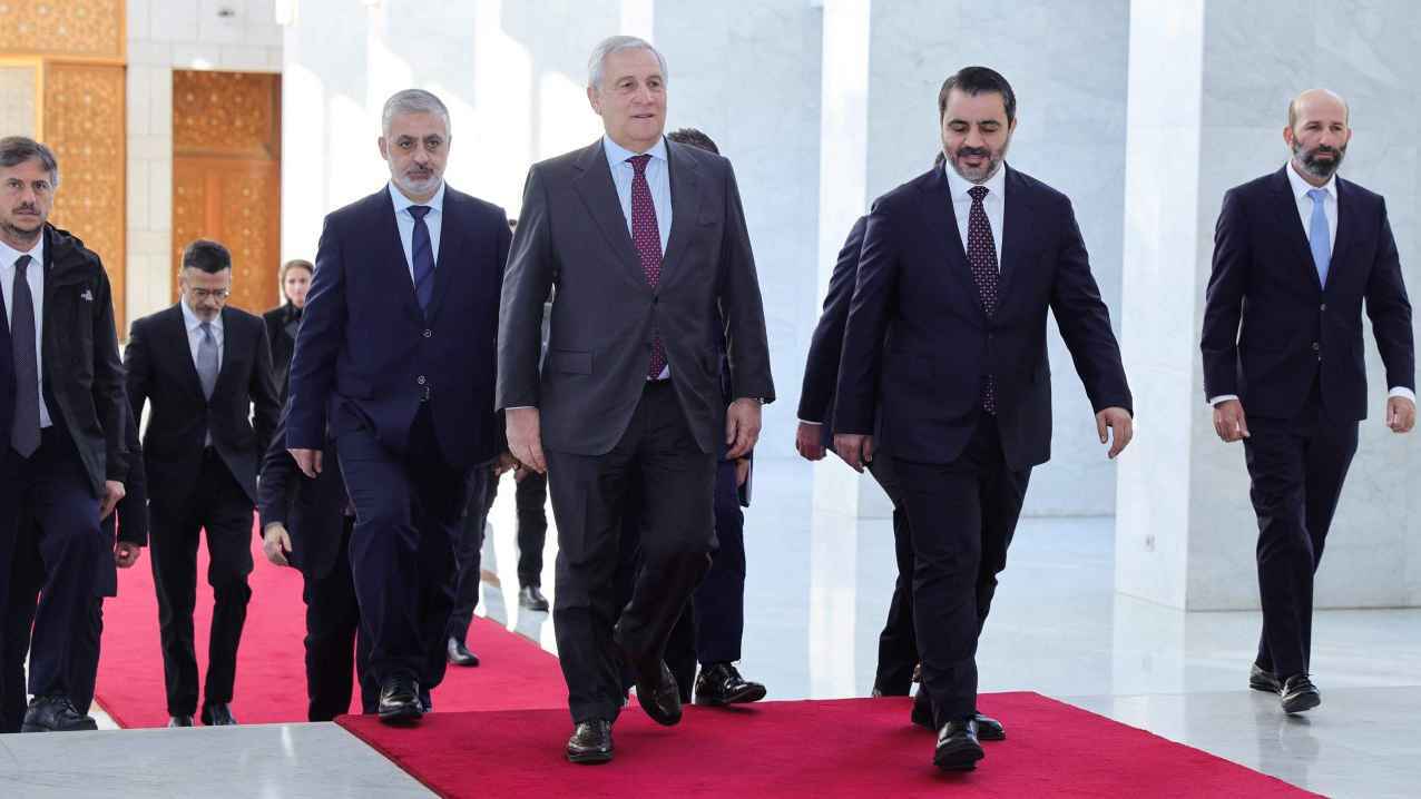 وزير الخارجية السوري يستقبل وفداً إيطالياً (صور)