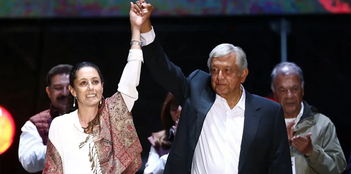 كلاوديا شينبوم أول امرأة تنتخب حاكمة للعاصمة المكسيكية