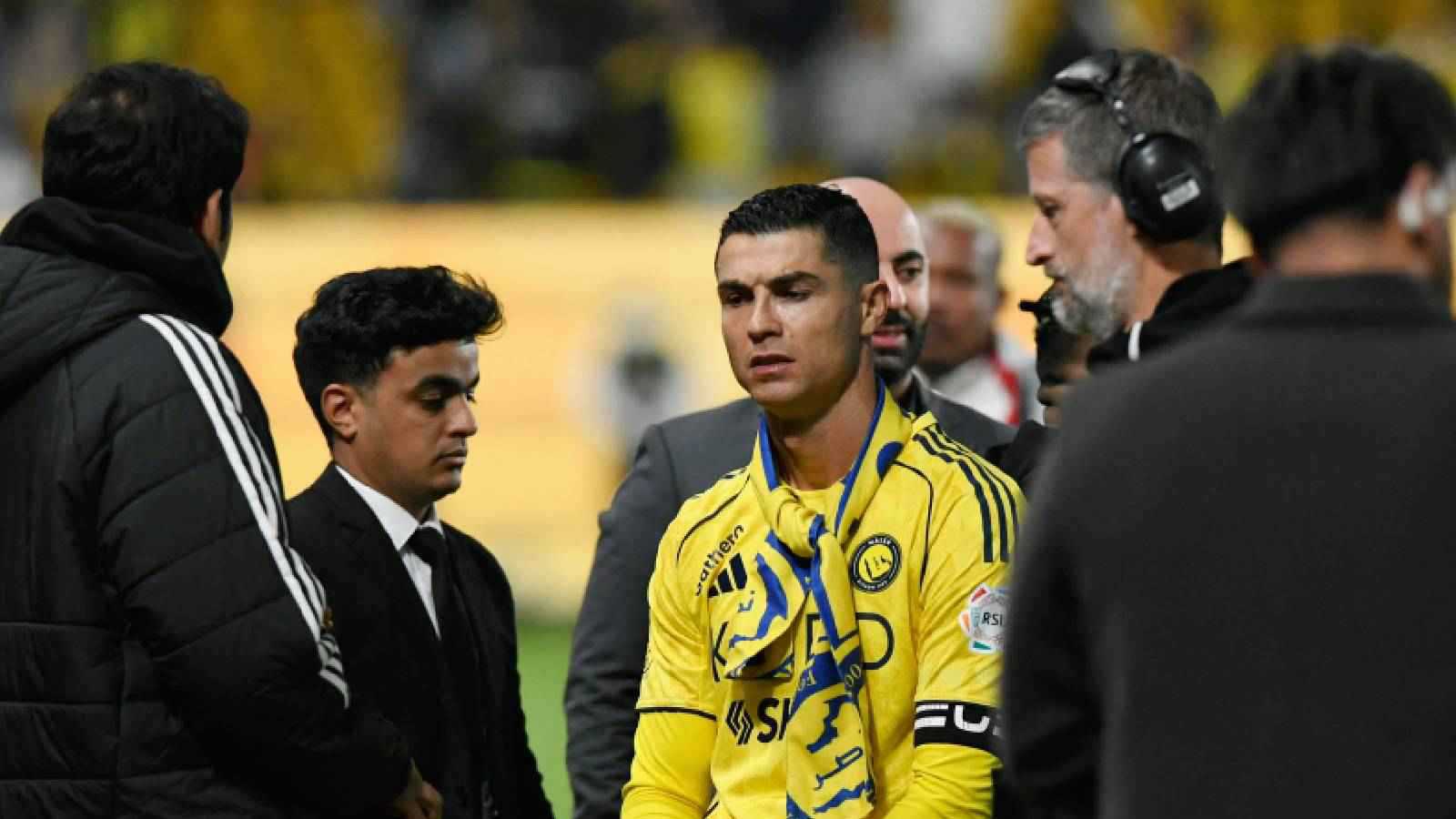 غضب جيسوس وكريستيانو رونالدو العارم بعد إلغاء هدف "الهاتريك" (فيديو)