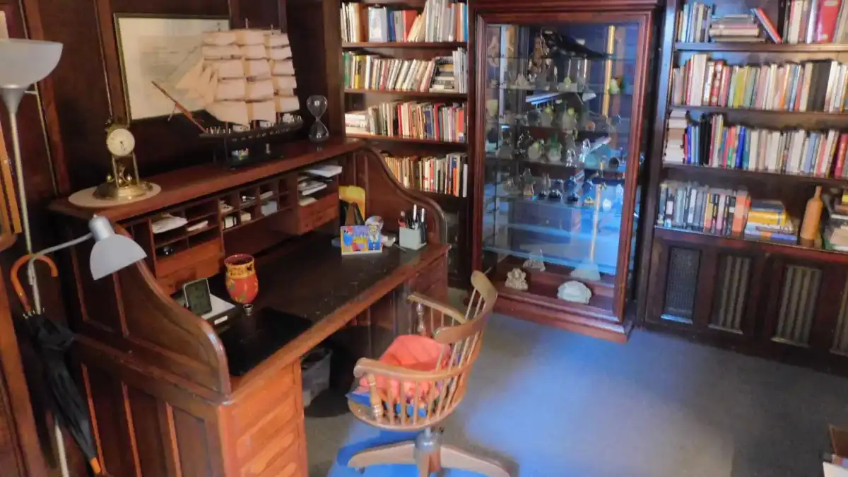 منزل طفولة ترامب قبل الترميم