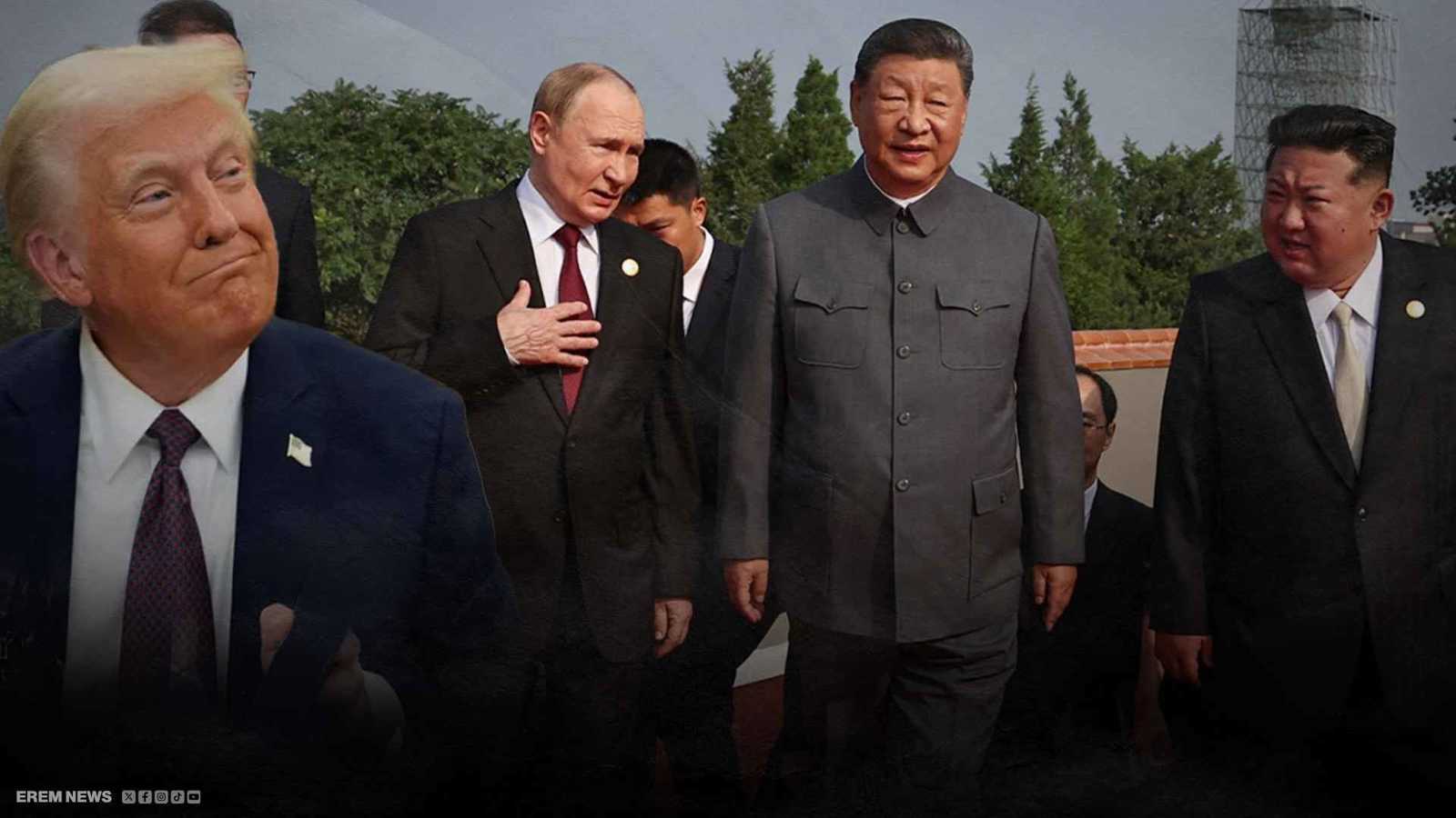 "سلّموا على بوتين وكيم".. رسالة ساخرة من ترامب للرئيس الصيني (فيديو إرم)