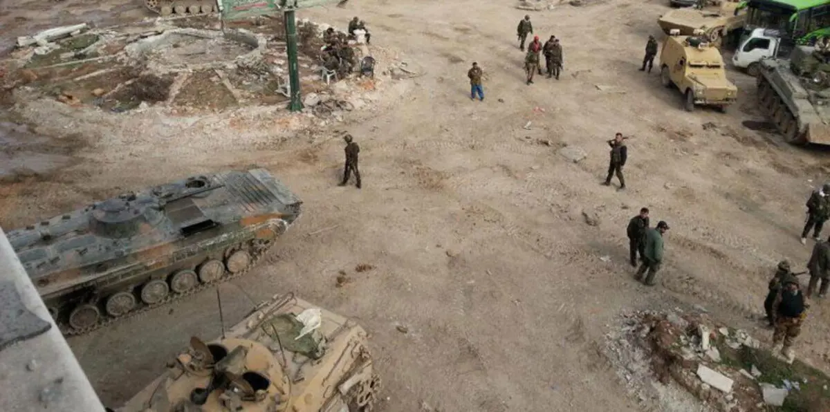 تمديد سريان التهدئة في داريا بريف دمشق‎