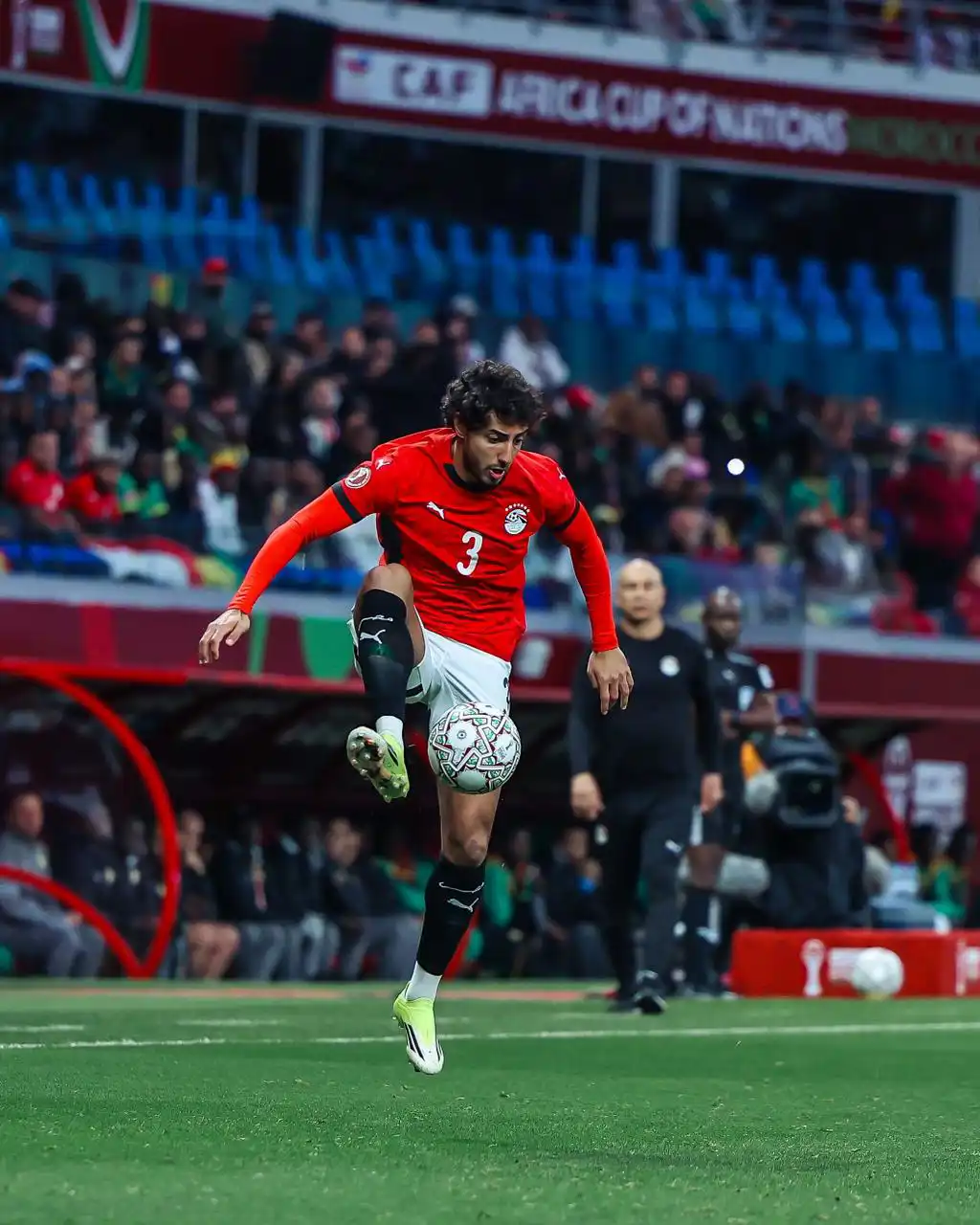 محمد هاني لاعب منتخب مصر