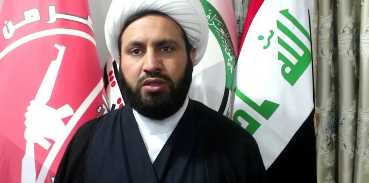 نجاة قيادي بارز في الحشد الشعبي من محاولة اغتيال ببغداد (صور)