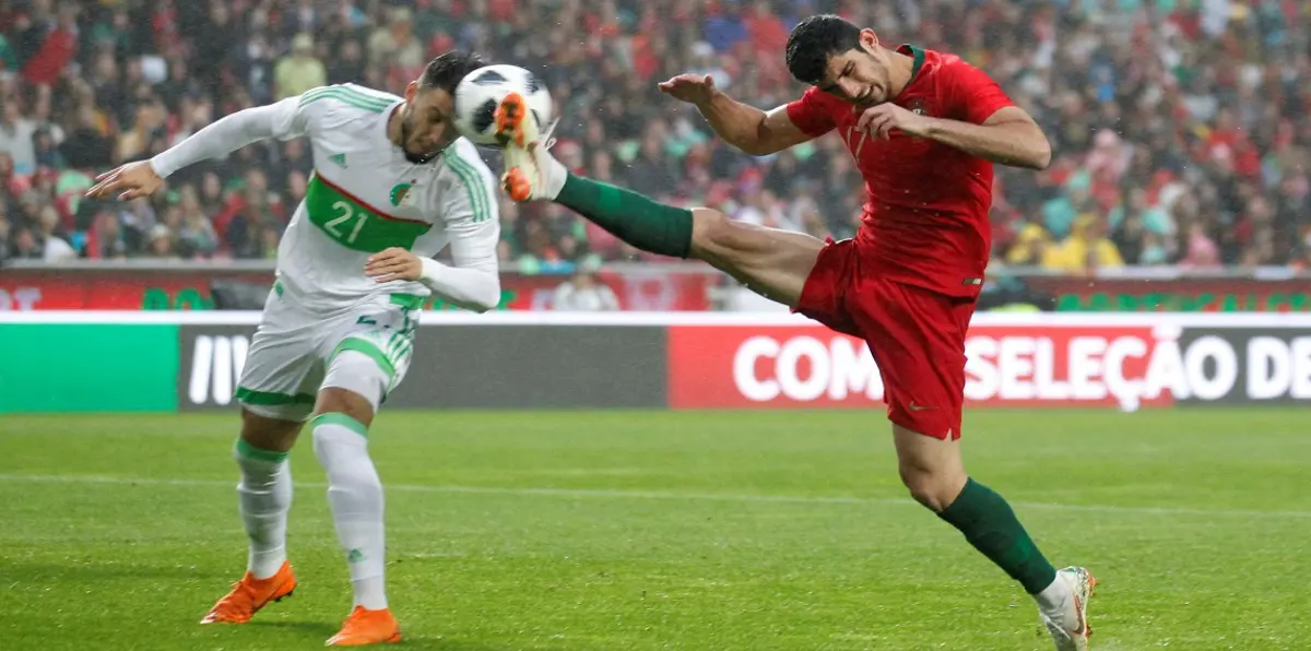 أهداف مباراة الجزائر والبرتغال.. غويديس وبرونو فيرنانديز يسجلان لبطل أوروبا (فيديو)