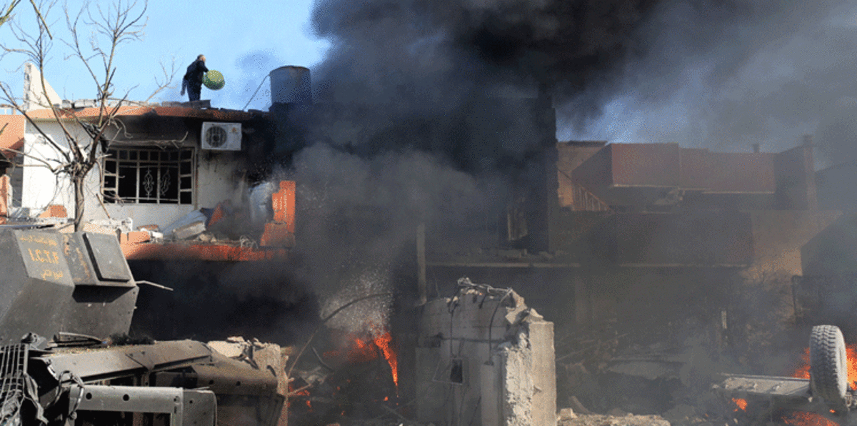 مقتل 33 من داعش و9 من القوات العراقية شرق الموصل