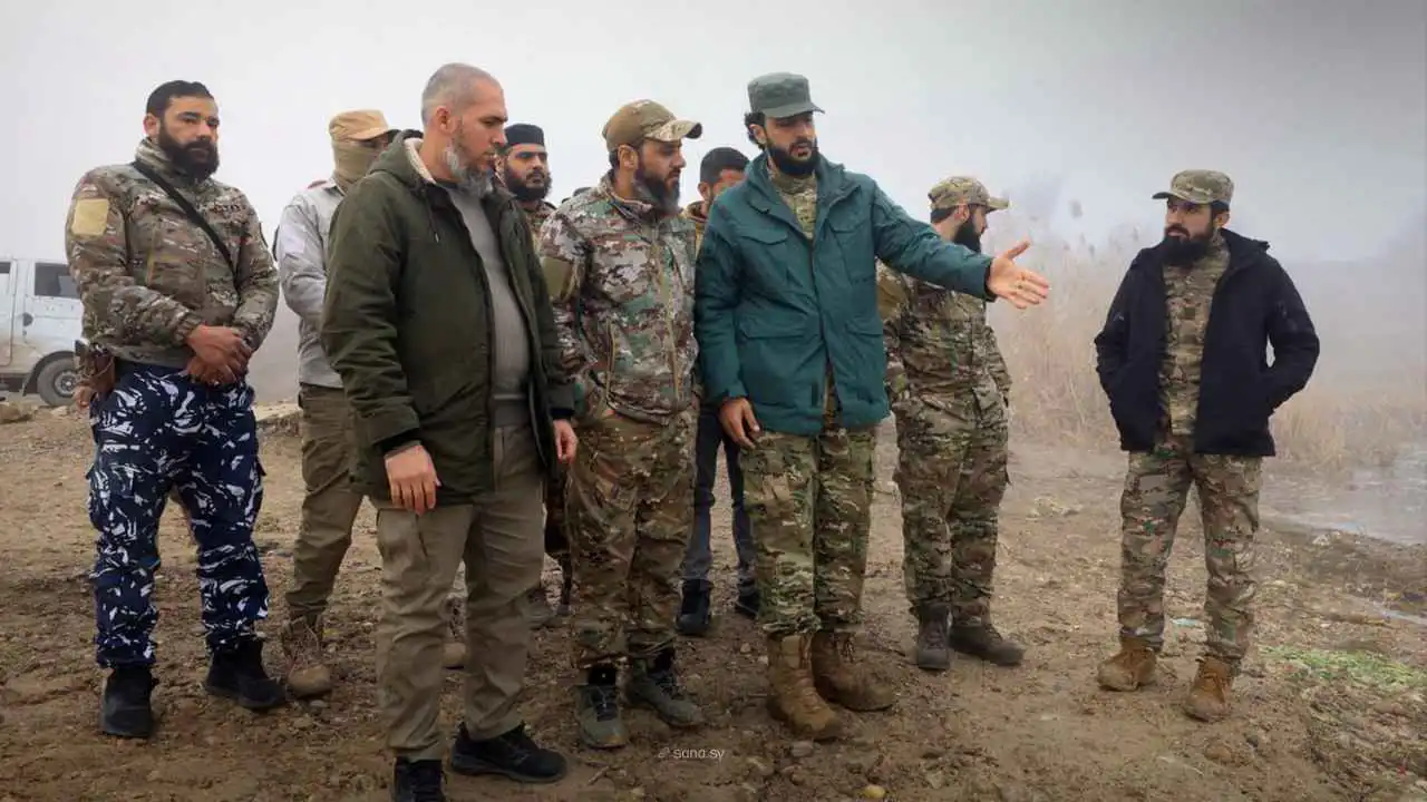 وفد سوري تركي يطلع على موقع مقترح لإنشاء جسر بدير الزور (صور)