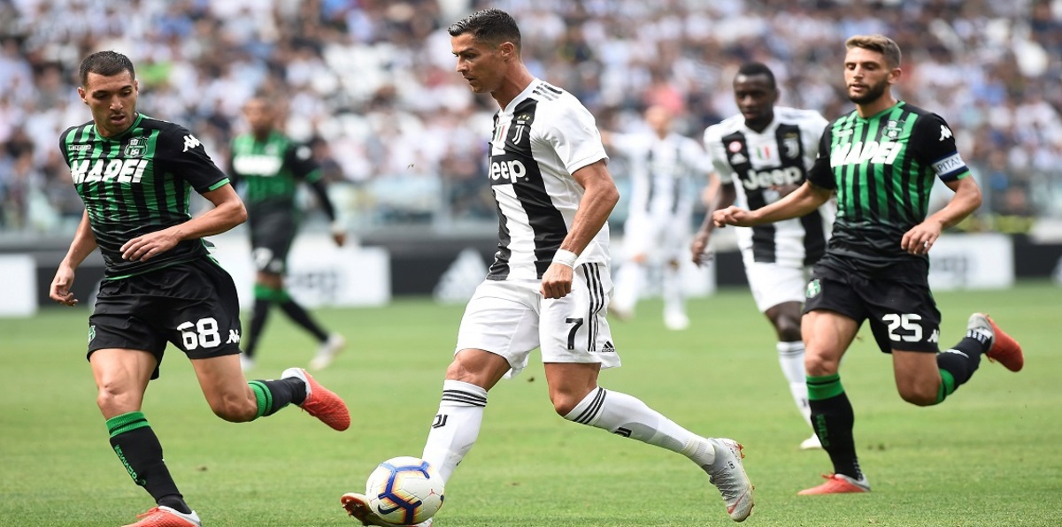 أهداف مباراة يوفنتوس وساسولو.. كريستيانو رونالدو يسجل هدفين للبيانكونيري (فيديو)