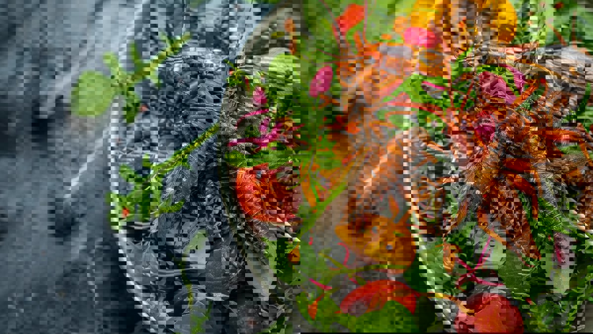 حشرات ومعكرونة خضراء.. الذكاء الاصطناعي يتنبأ بشكل غذاء البشر مستقبلا (صور)