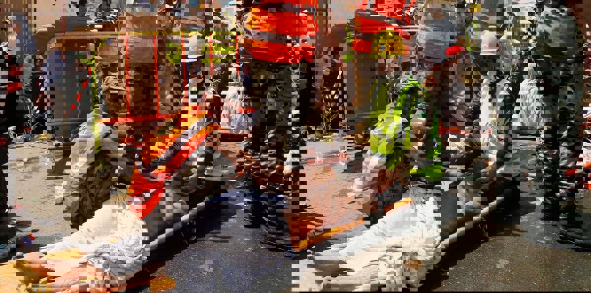 مصرع وإصابة 20 حاجًا يمنيًا باحتراق حافلة في عدن