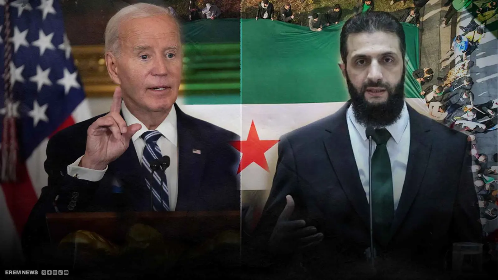 بايدن وأحمد الشرع