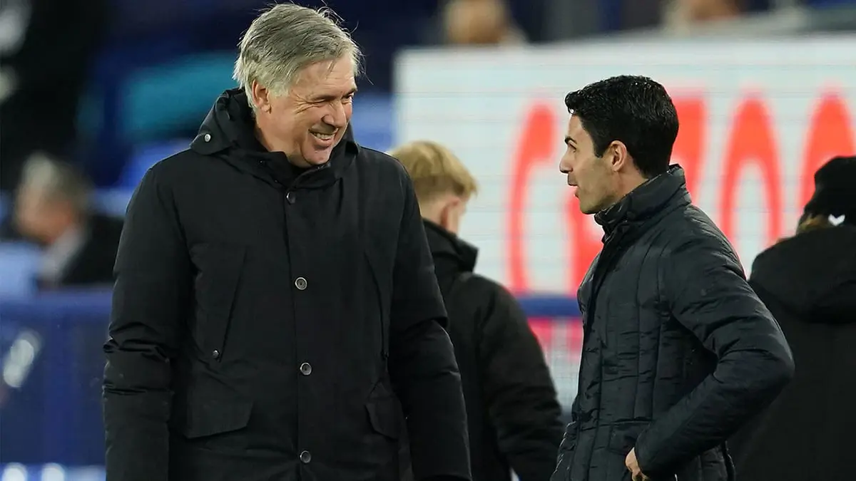 أرتيتا يدخل دائرة المرشحين لخلافة أنشيلوتي في قيادة ريال مدريد