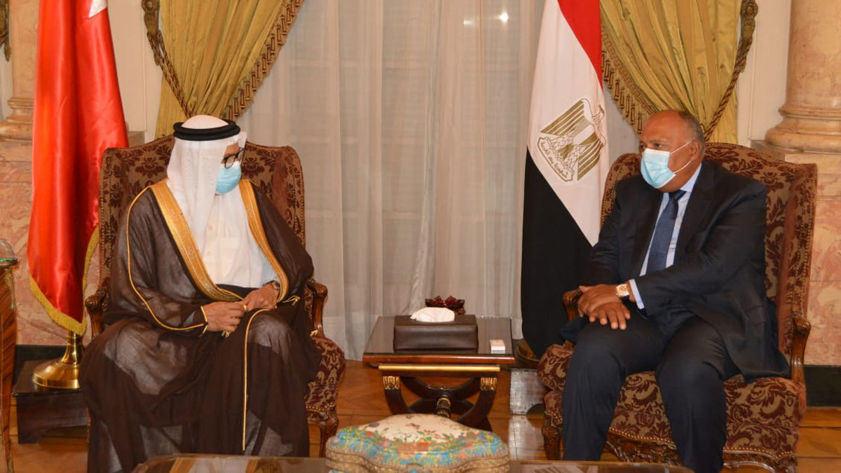 مصر والبحرين تدعمان الحل السياسي التوافقي في ليبيا‎