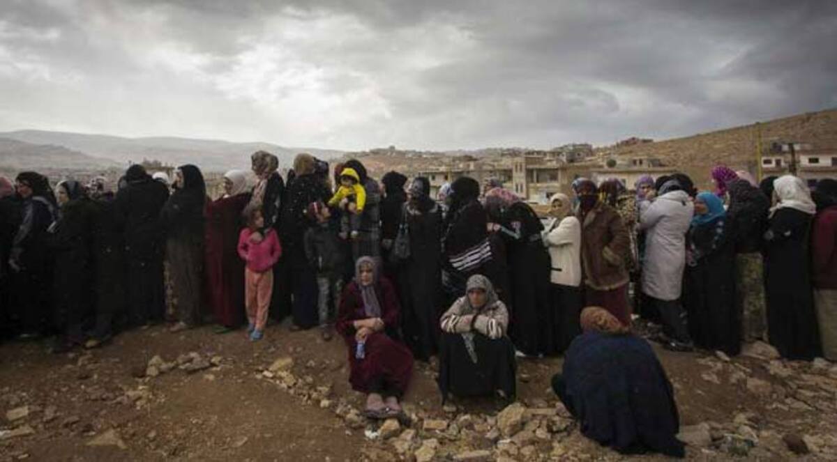 "المجاعة" تحوم فوق مخيمات النازحين السوريين في لبنان