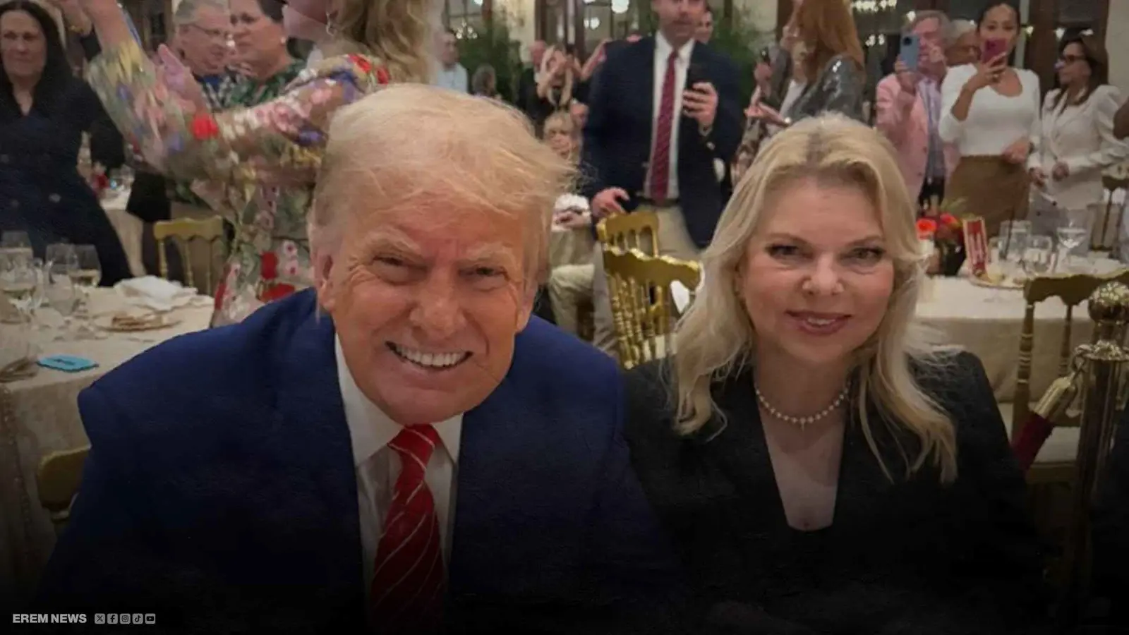 لقاء حار يجمع ترامب وزوجة نتنياهو.. ما القصة؟