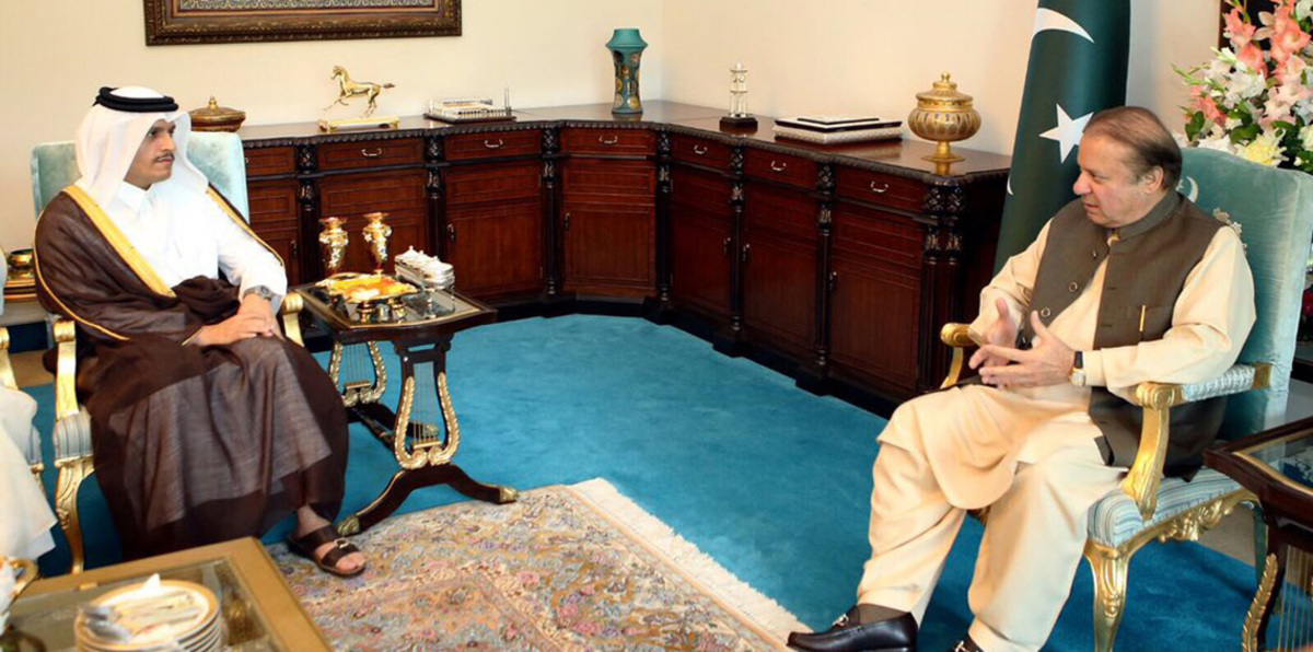 زيارة قصيرة لوزير خارجية قطر إلى إسلام آباد