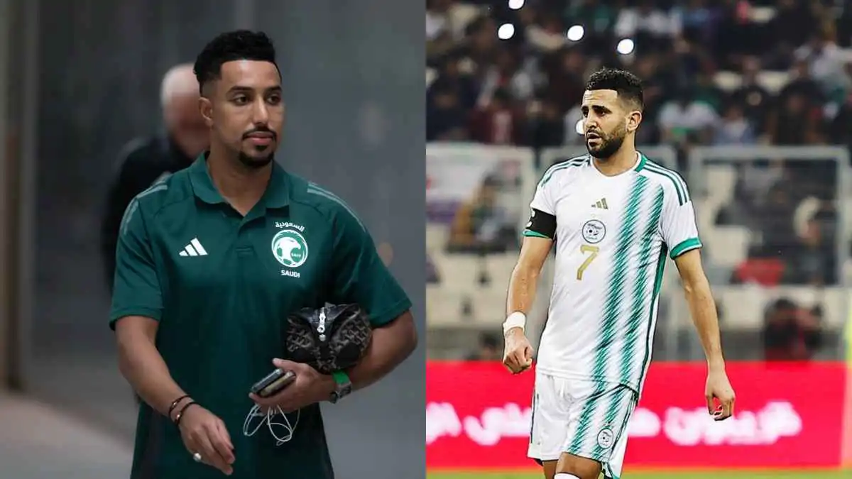 سالم الدوسري ضد رياض محرز.. 5 أشياء تشعل مباراة السعودية والجزائر