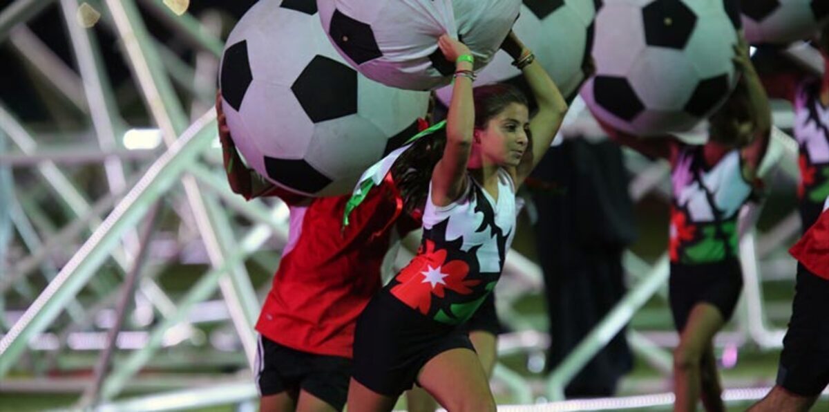 أجواء كرنفالية بافتتاح مونديال الناشئات في الأردن (صور)