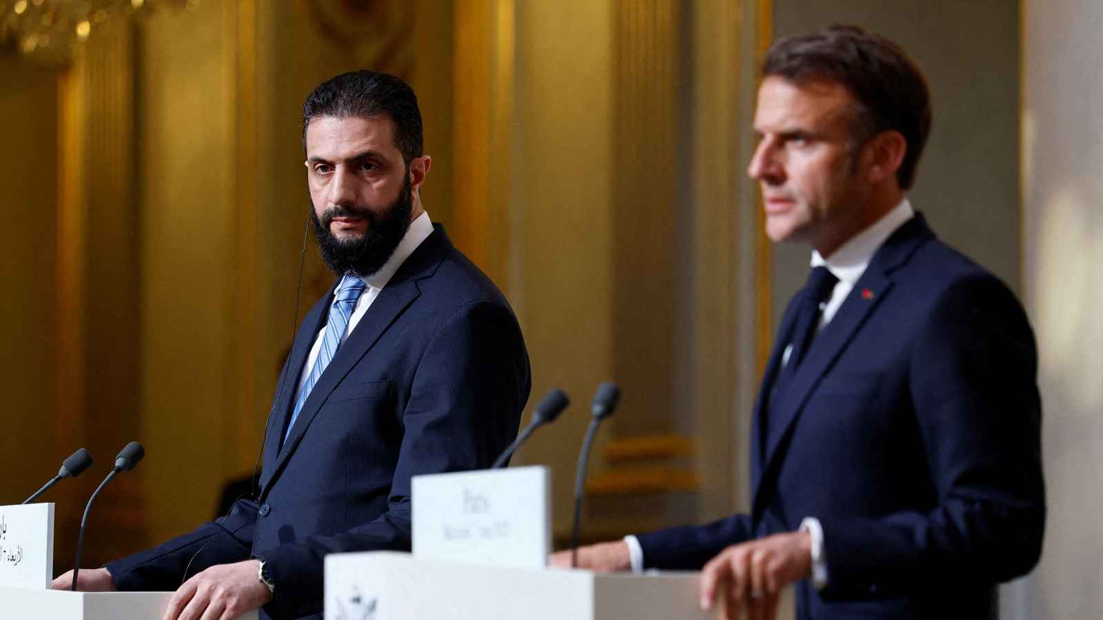 "أعتمد عليك".. ماكرون يطالب الشرع بمحاسبة المجرمين وحماية "كل السوريين"