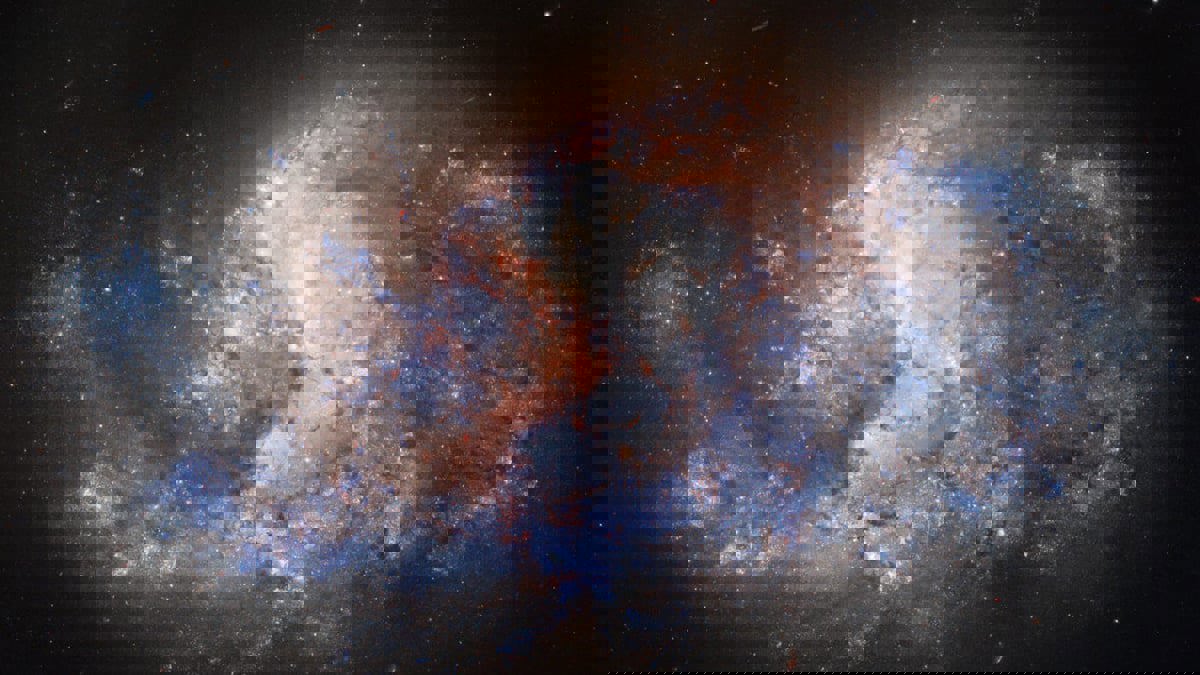 "هابل" يلتقط صورة لمجرة حلزونية على بعد 68 مليون سنة ضوئية من الأرض