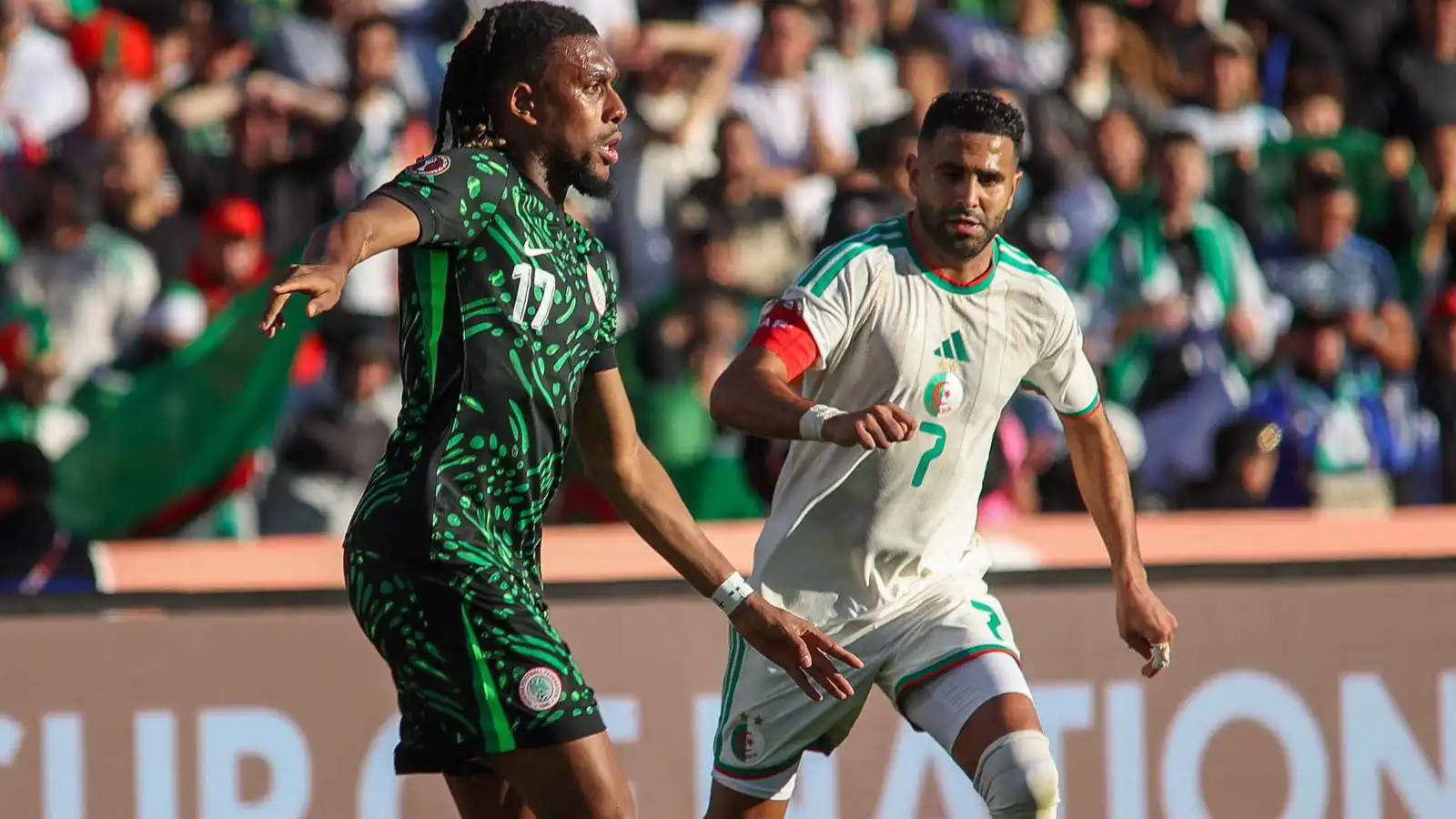 ملخص وأهداف ورجل مباراة الجزائر ونيجيريا في ربع نهائي كأس أمم إفريقيا