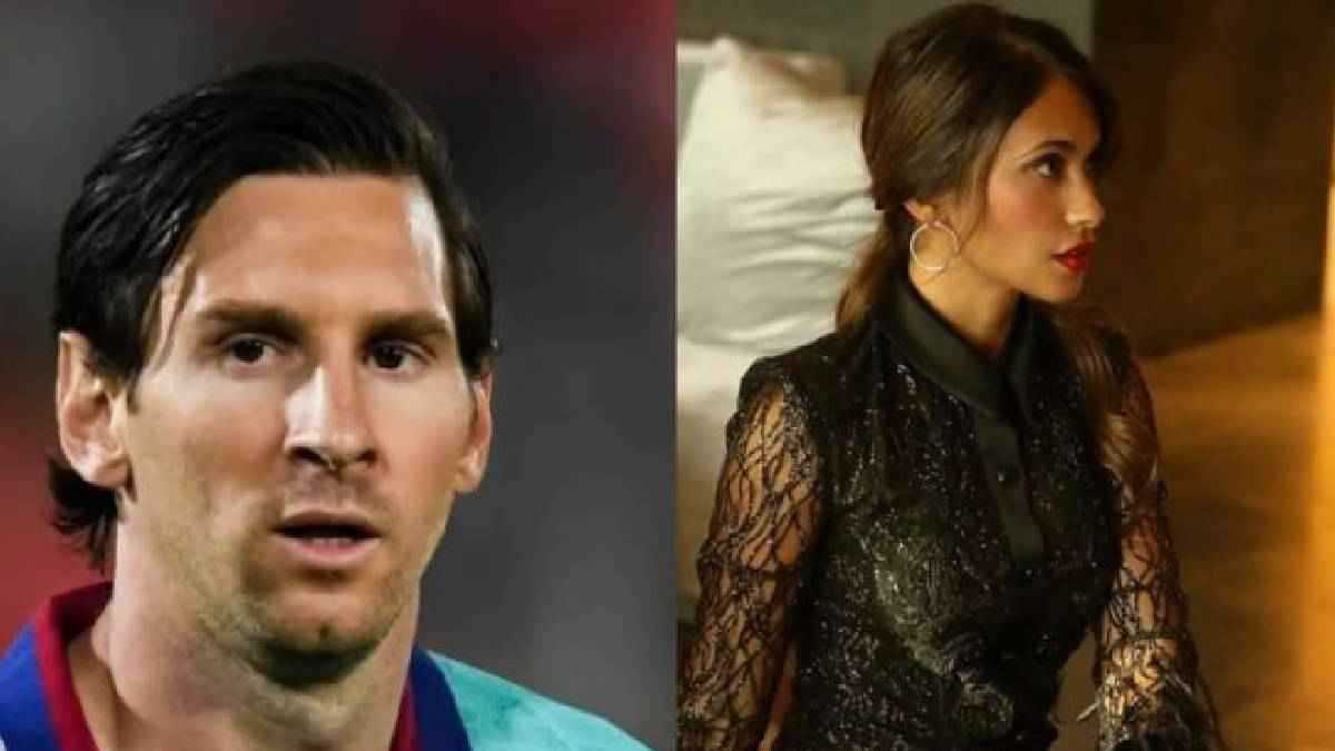 5 صور "مثيرة" لم ترَها من قبل لميسي وزوجته (شاهد)