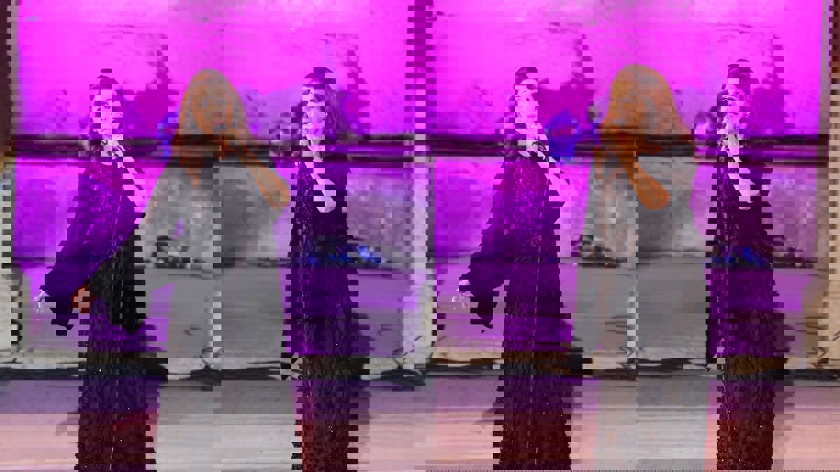 ماجدة الرومي تتعرض للإعياء على خشبة مسرح مهرجان جرش