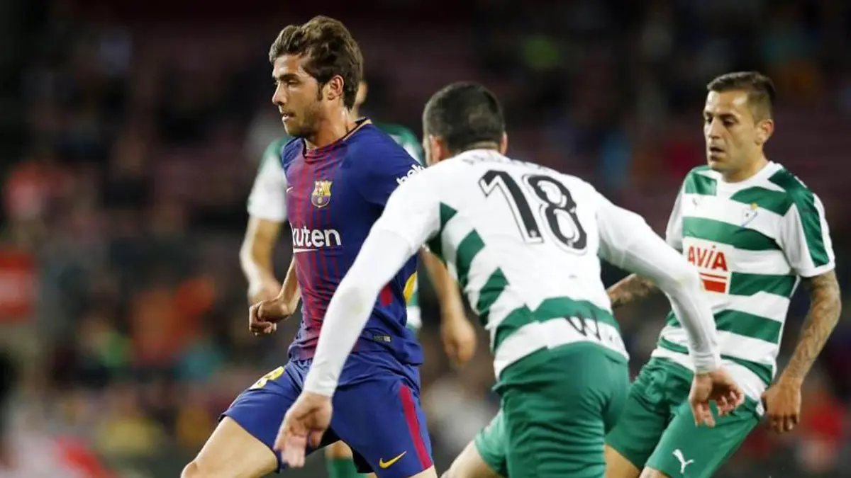 القنوات الناقلة لمباراة برشلونة ضد إيبار اليوم في الدوري الإسباني