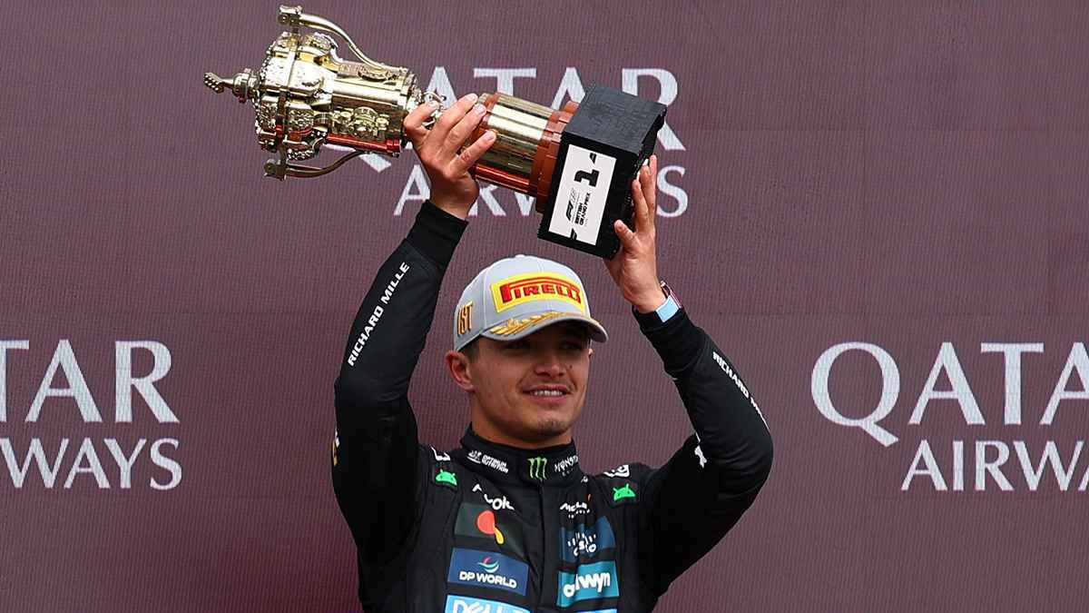 نوريس يفوز بجائزة بريطانيا الكبرى لـ"فورمولا 1"