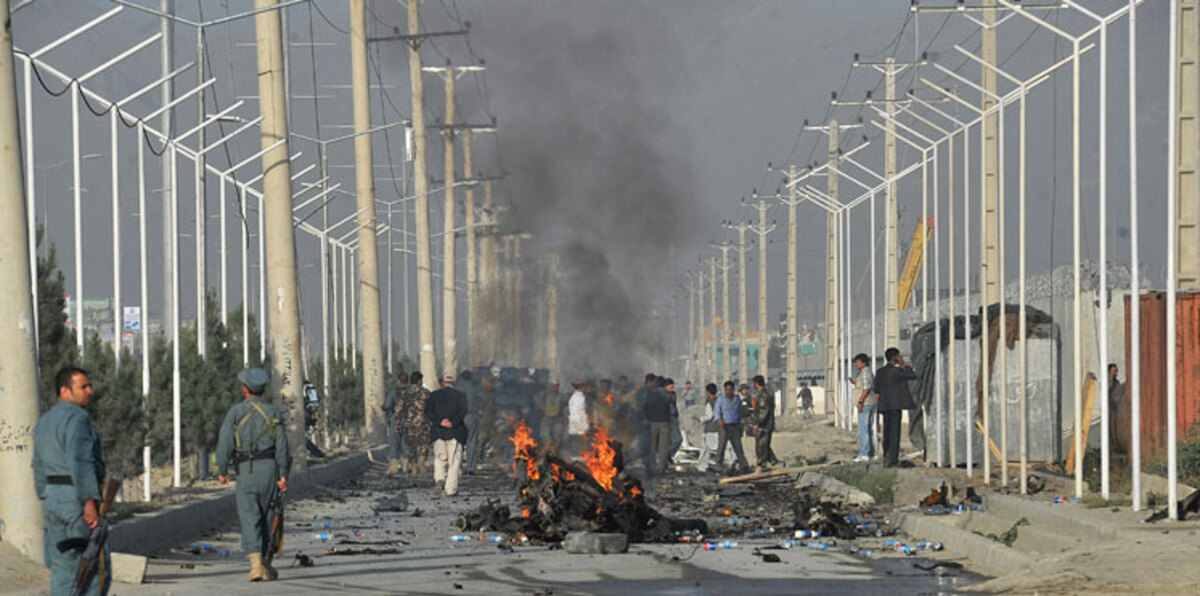 مقتل شخصين وإصابة آخرين  بهجوم انتحاري شرق أفغانستان