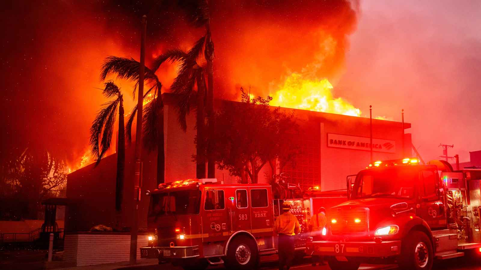 أرقام صادمة..كارثة لوس أنجلس قد تكون الأعلى تكلفة في التاريخ الأمريكي