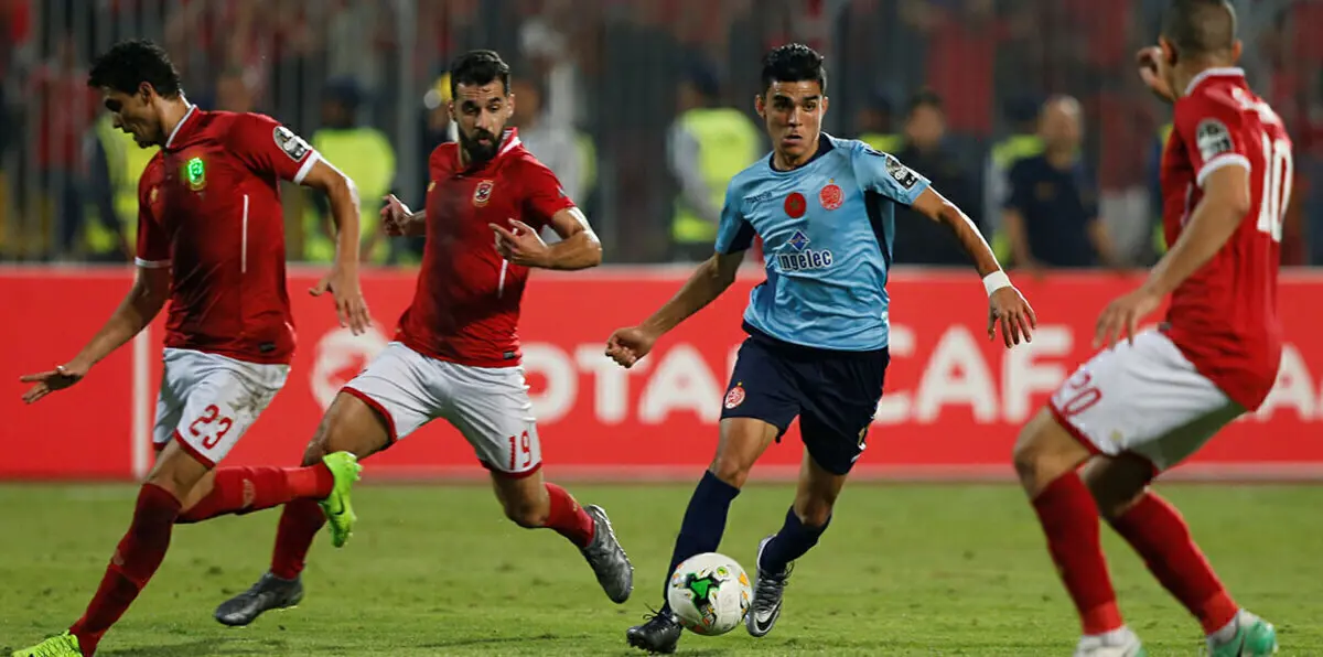 الوداد المغربي يفرض التعادل على الأهلي في ذهاب نهائي دوري أبطال أفريقيا