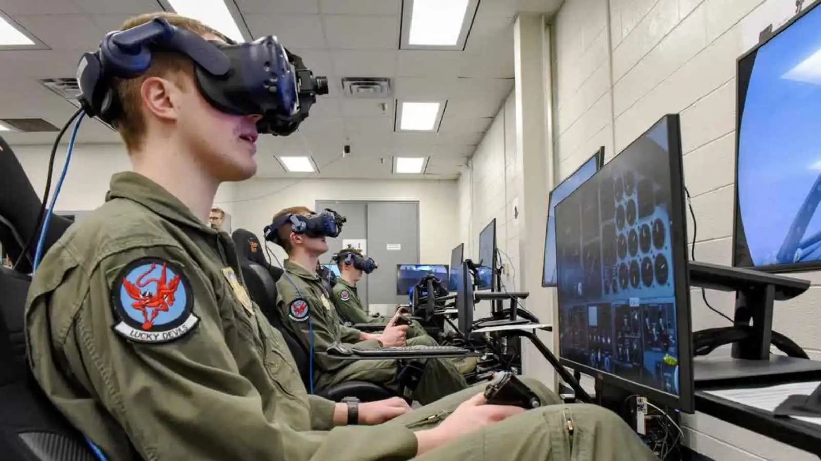 من التدريب على الطيران