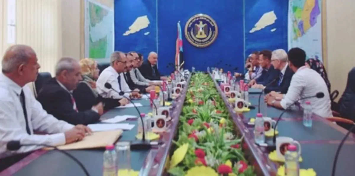 مباحثات أممية مع قيادات المجلس الانتقالي الجنوبي بعدن