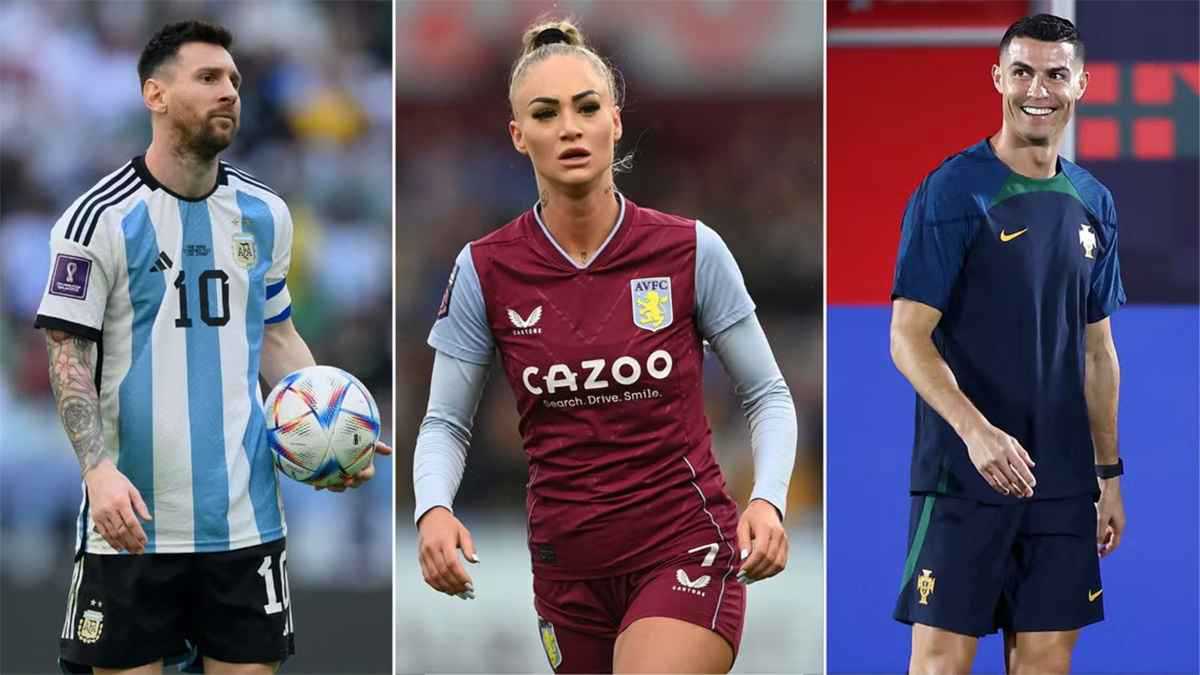 "أنا أفضل لقد كبرا في السن".. هل سخرت أليشا ليمان من ميسي ورونالدو؟